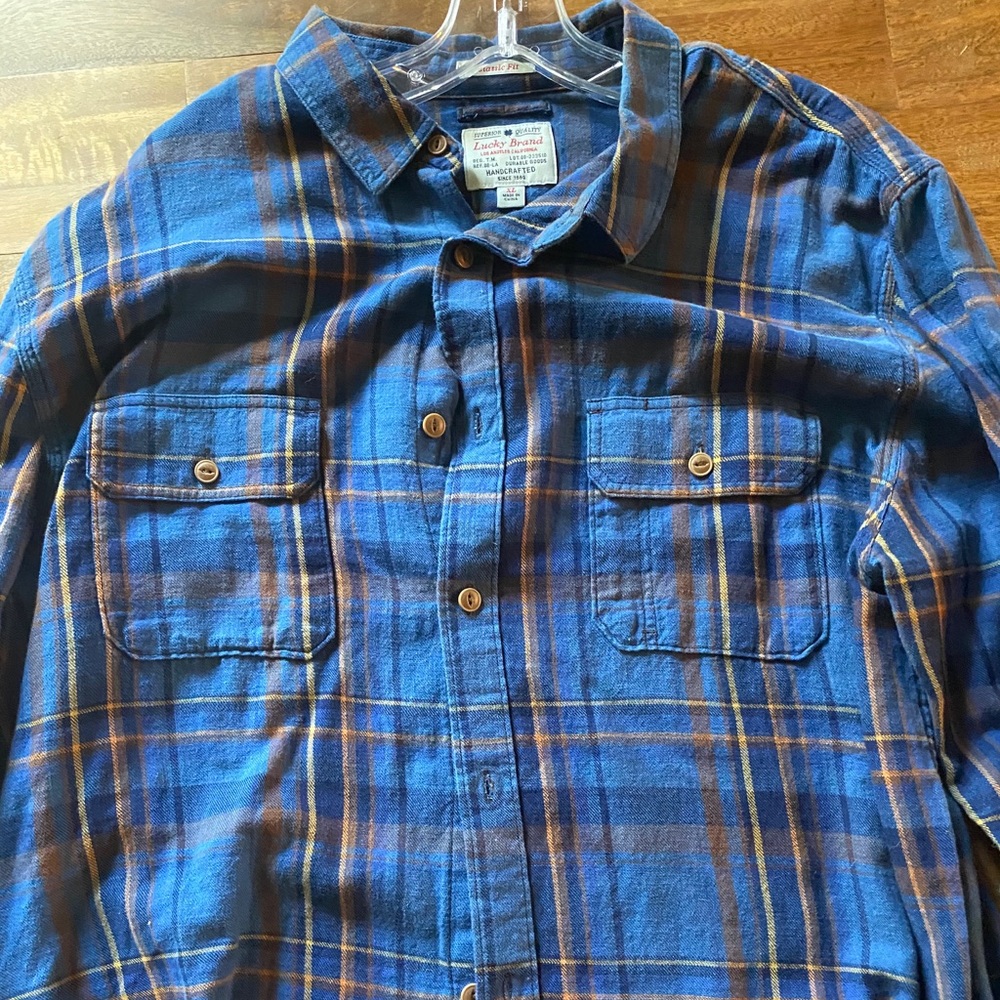 Lucky Brand Plaid Long Sleeve